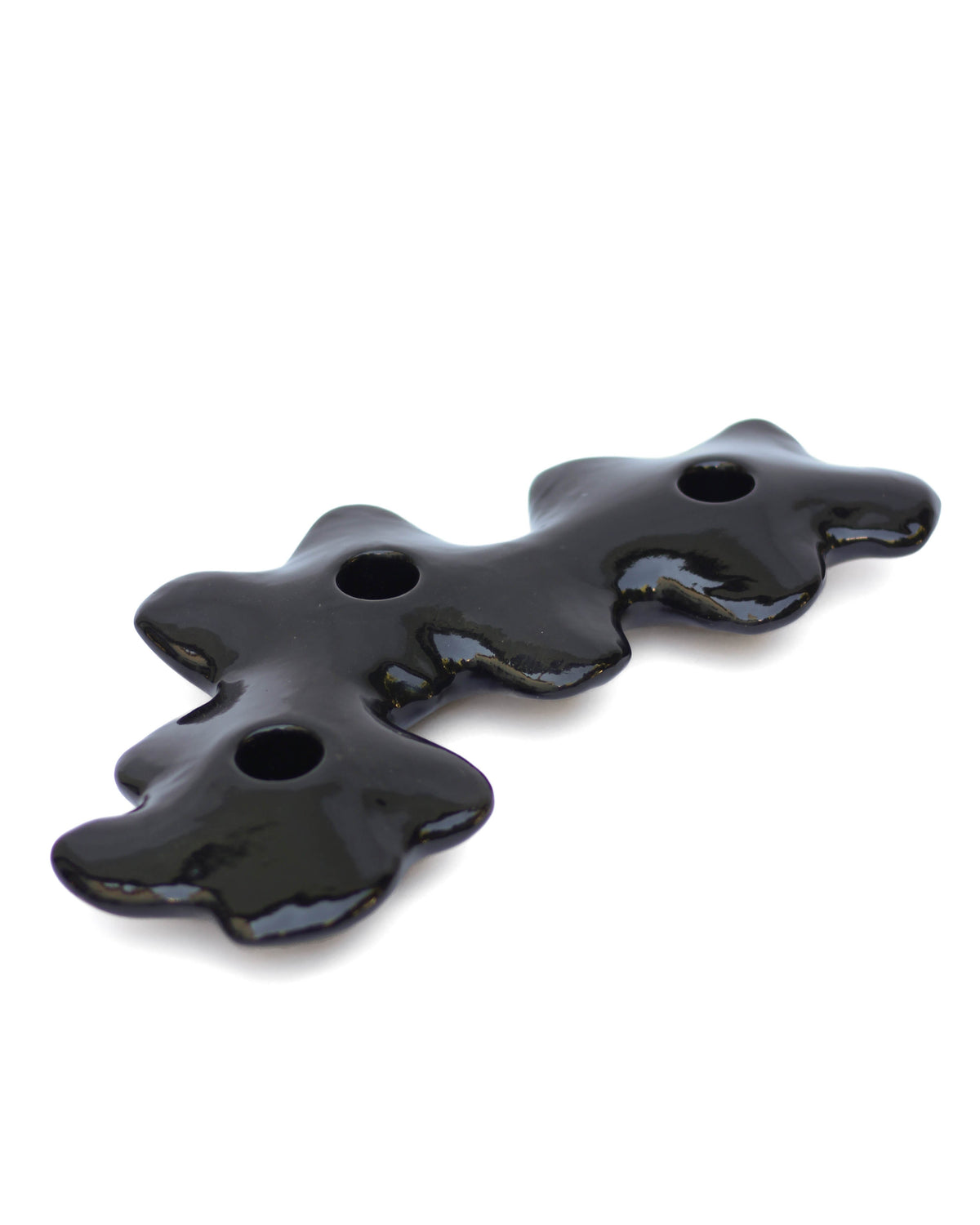 Pansies - Triple Candle Holder