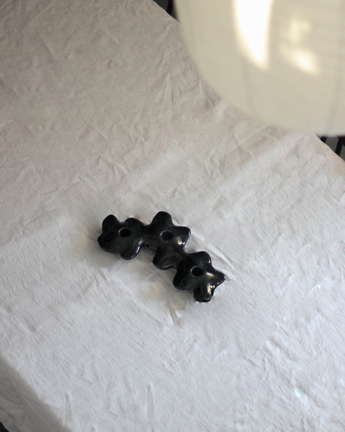 Pansies - Triple Candle Holder