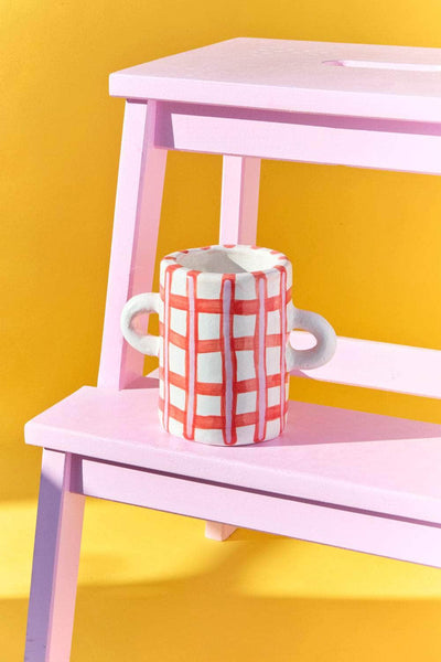 Medium Vase Red