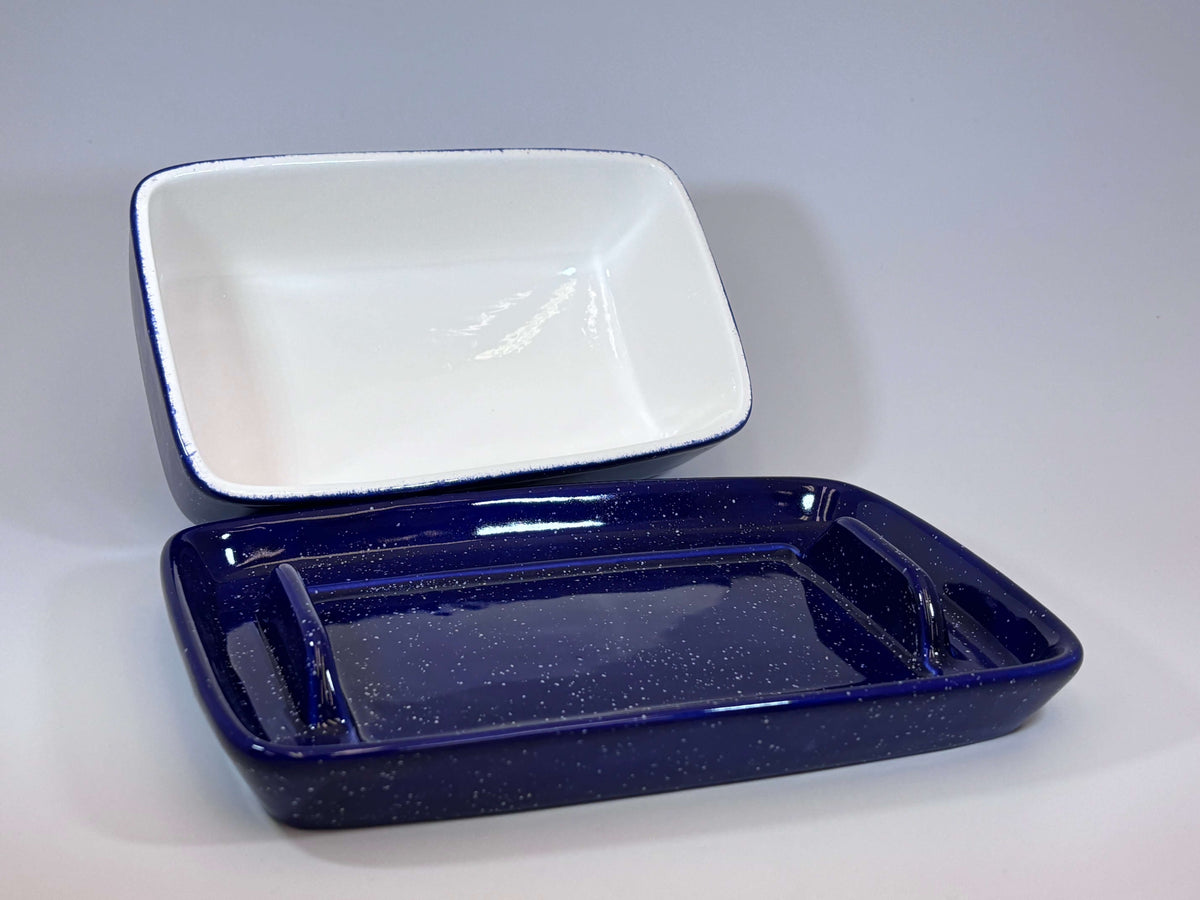 Butter Dish Night Sky Blue