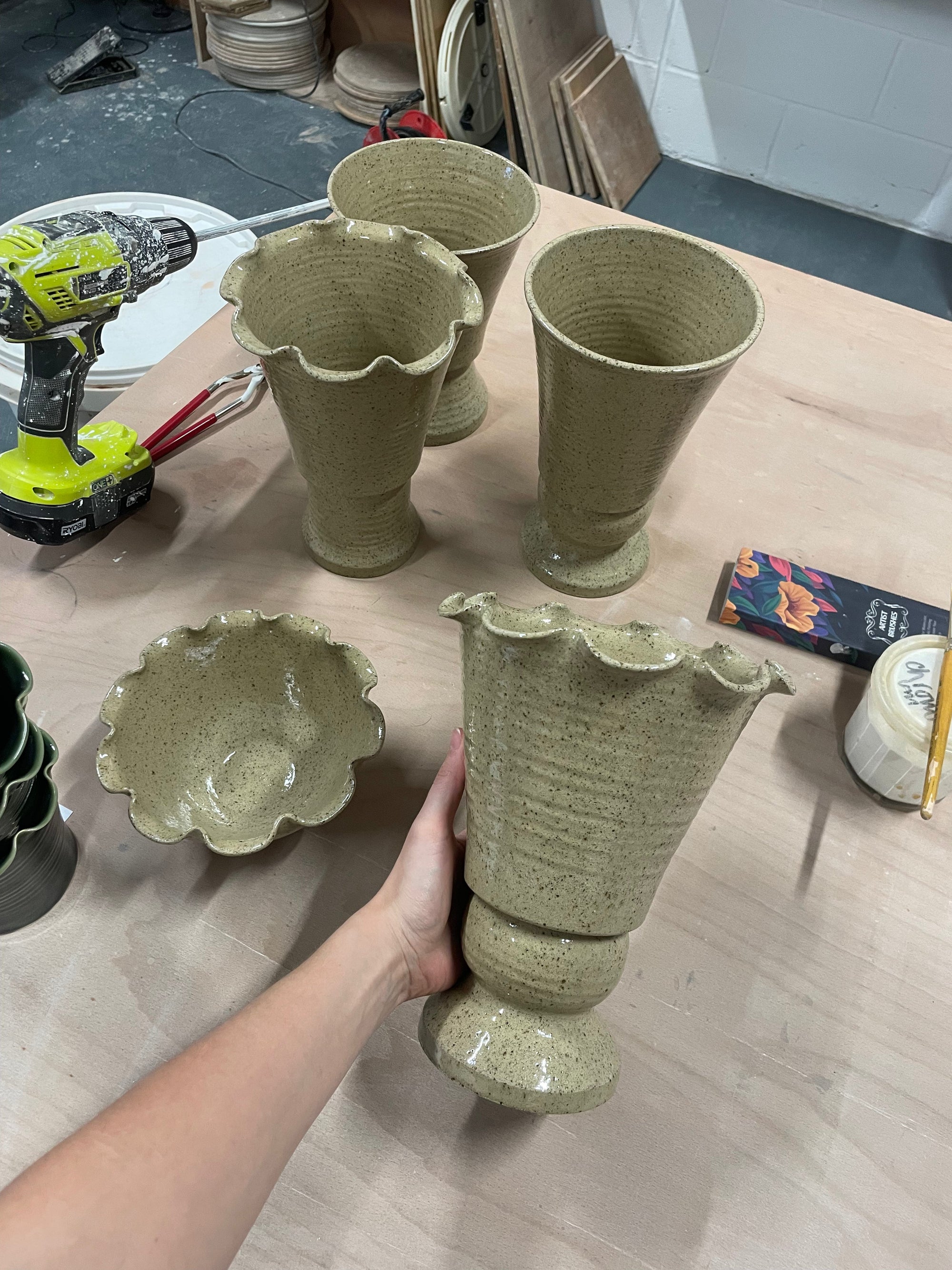 Stoneware Urn #4
