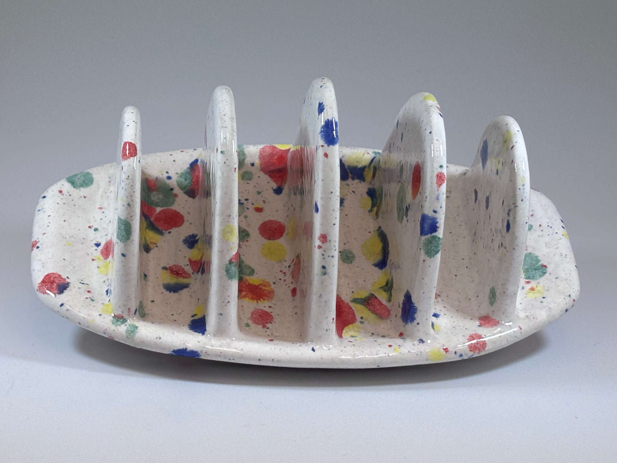 Toast Rack with Celebration Glaze