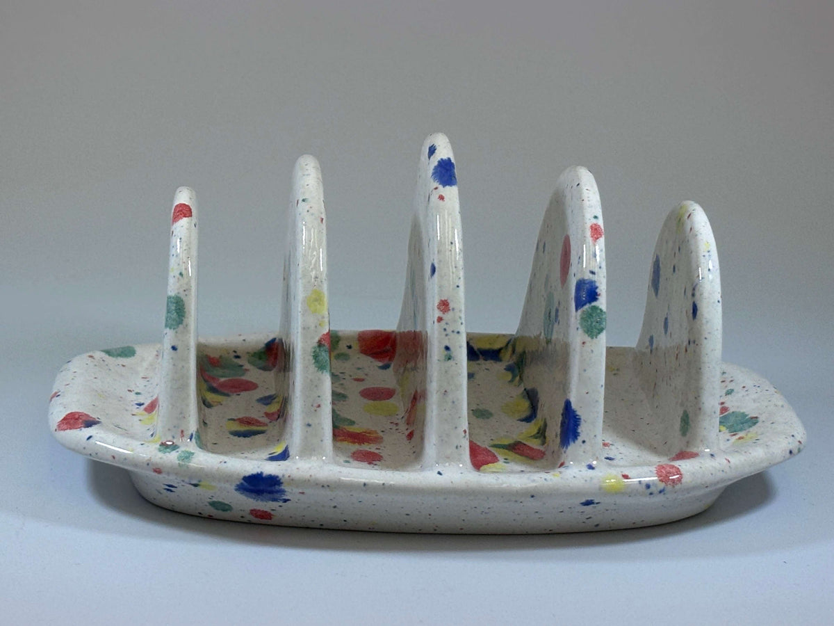 Toast Rack with Celebration Glaze