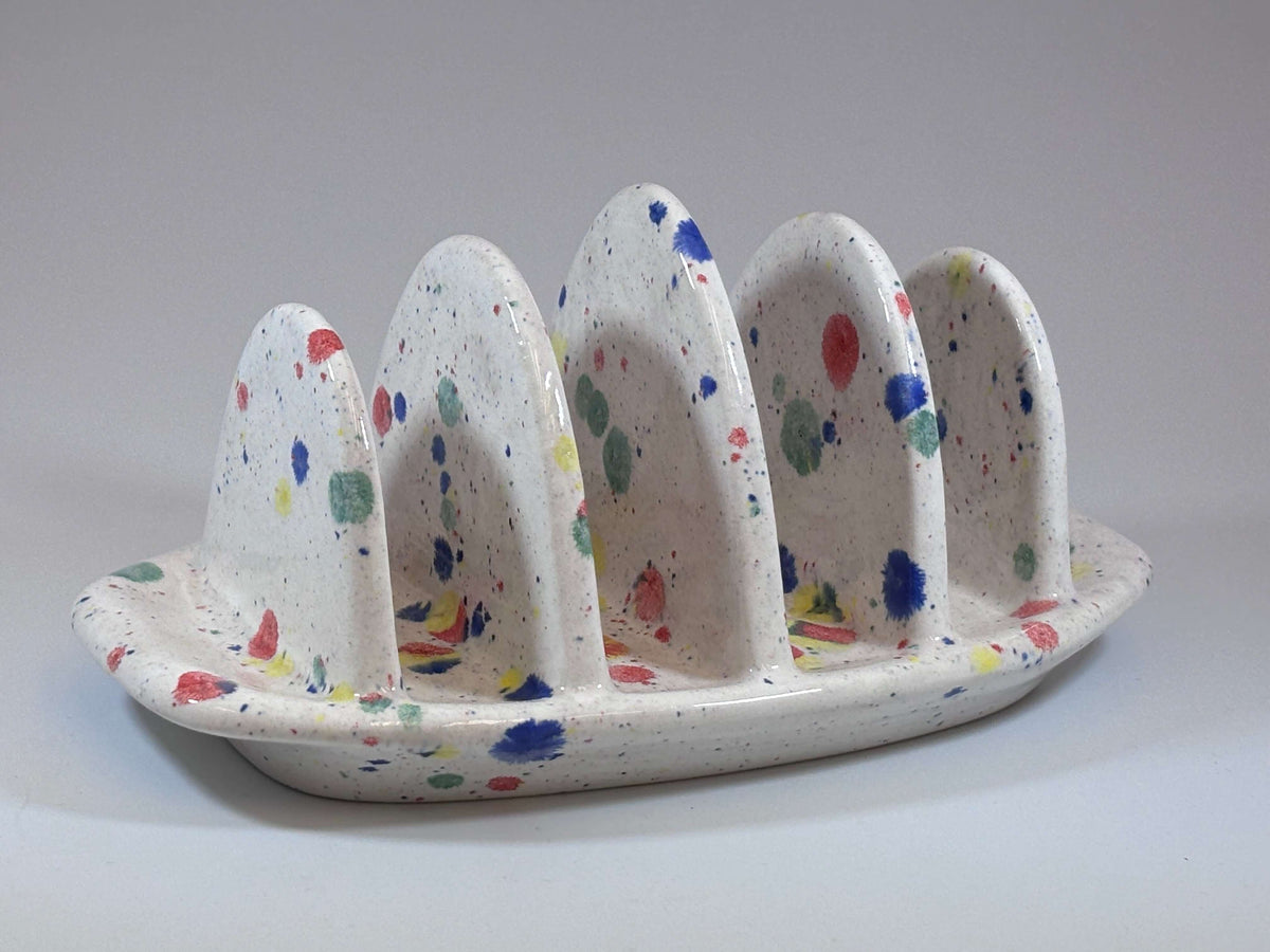 Toast Rack with Celebration Glaze