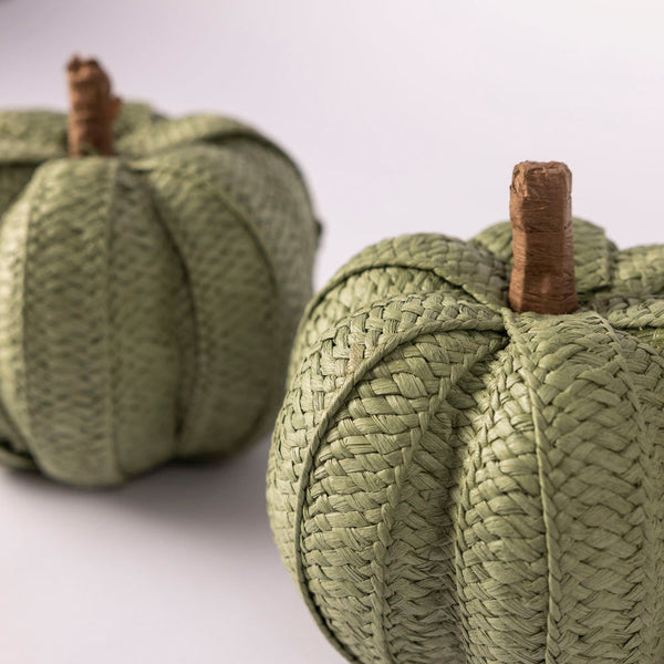 Sage green pumpkin