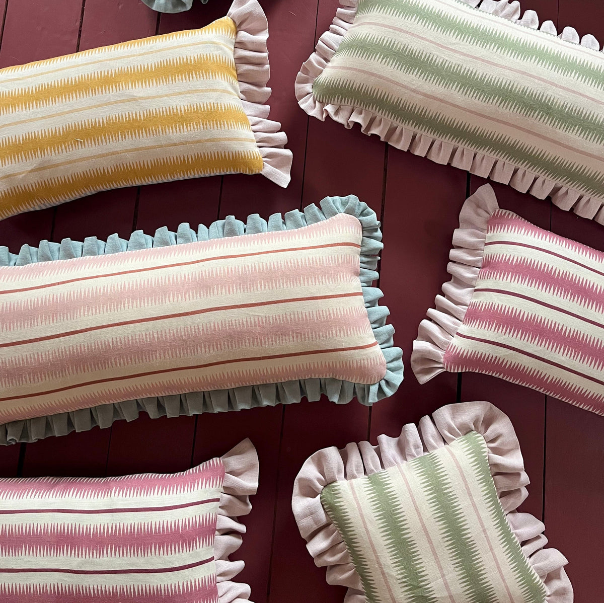 Squiggle Fabric -  Pickle