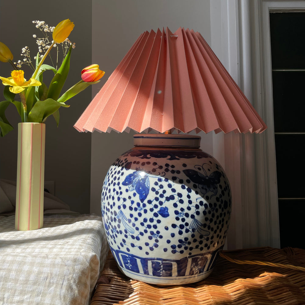 Exclusive Antique Ceramic Table Lamp – The Light Clinic × Maison Flâneur