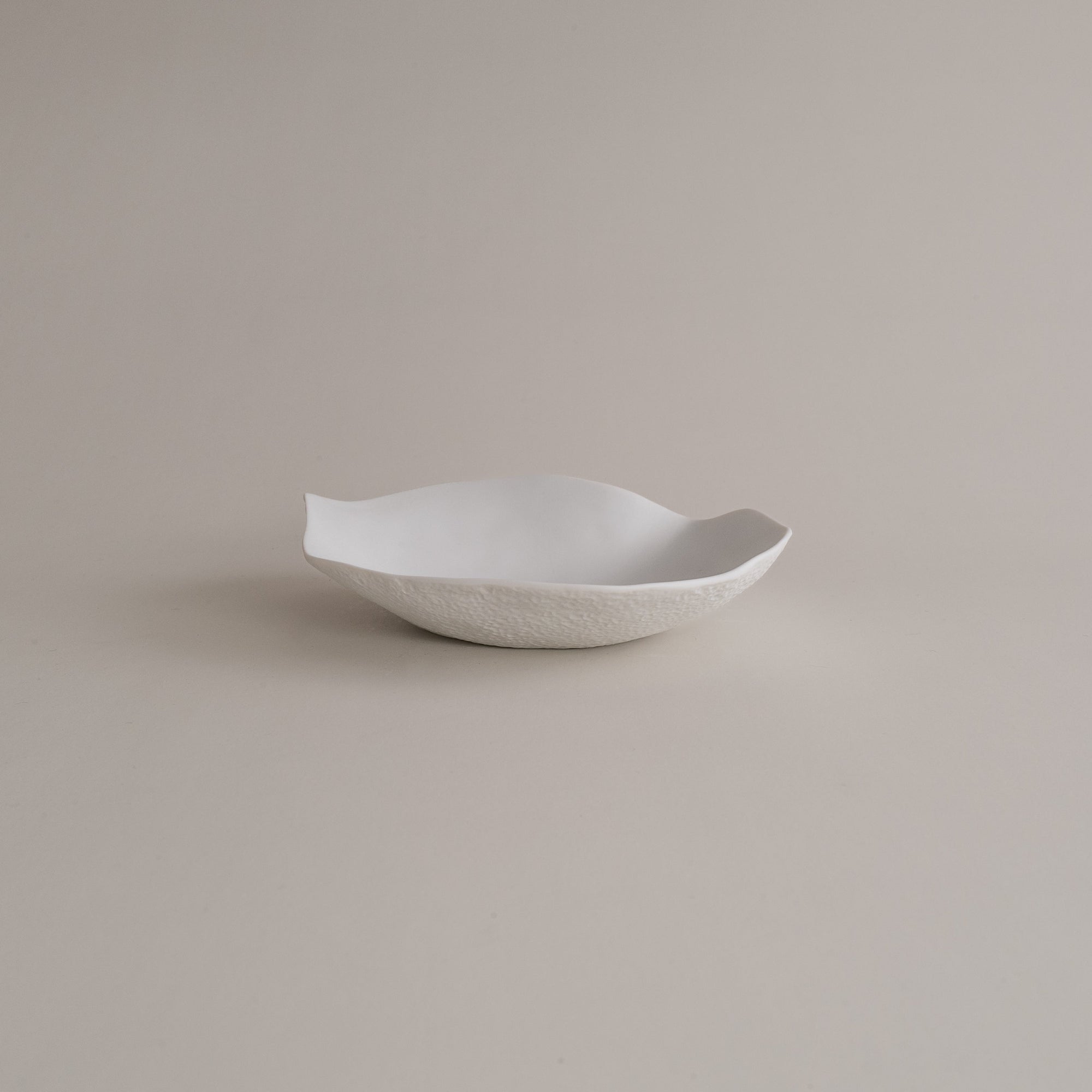 Set of 2 small plates / Indulge nº5 / Matte white