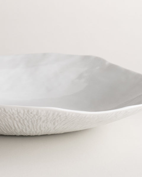 Set of 2 Large Dinner Plates / Indulge Nº6 / White