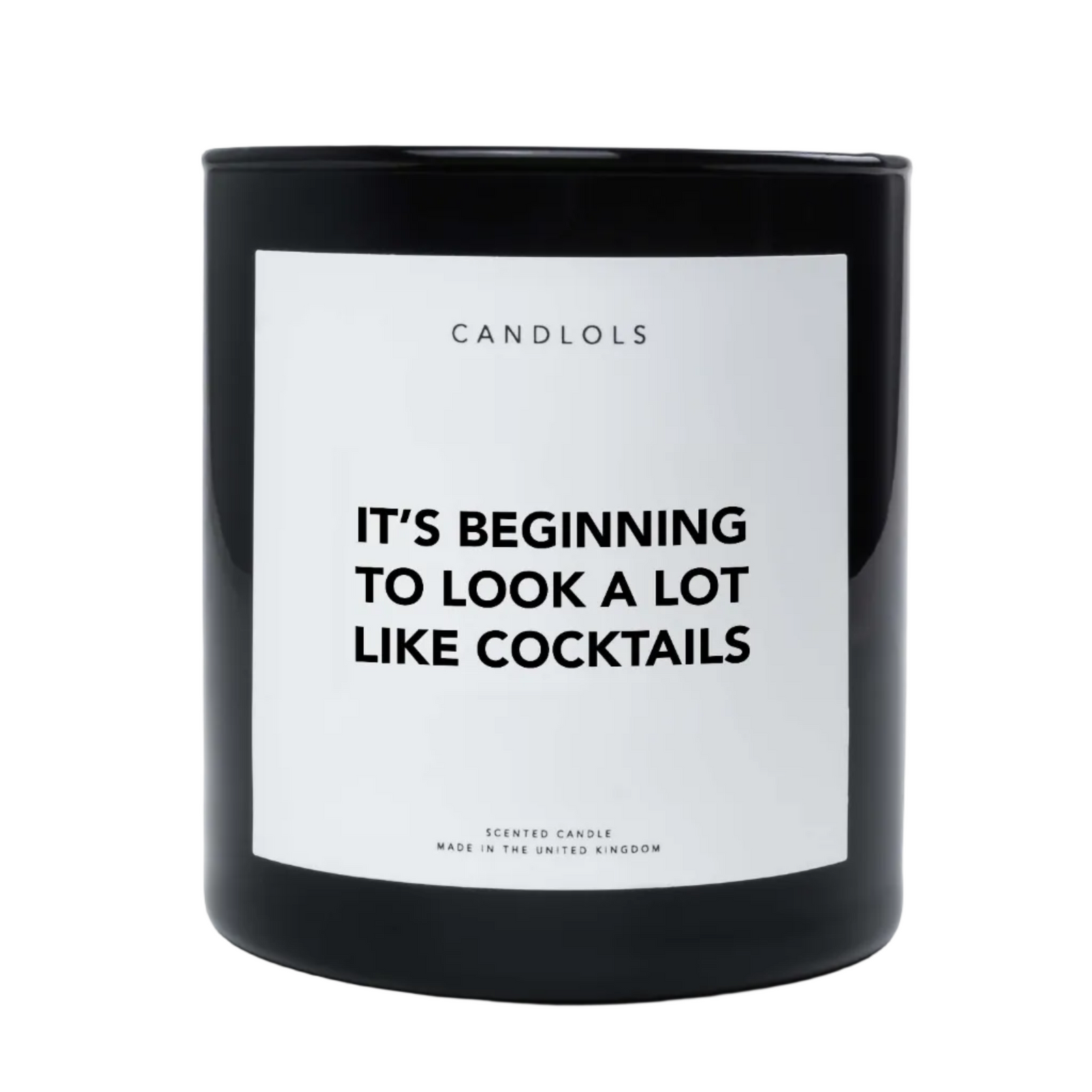 It's Beginning To Look A Lot Like Cocktails, Luxury Scented Candle