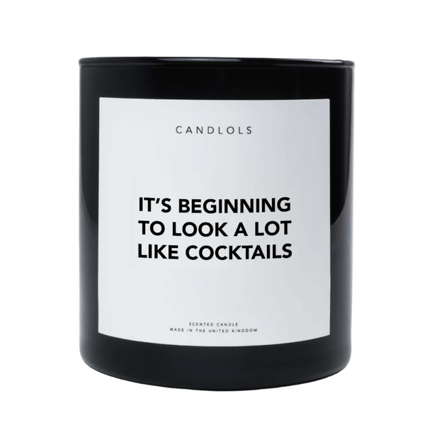It's Beginning To Look A Lot Like Cocktails, Luxury Scented Candle