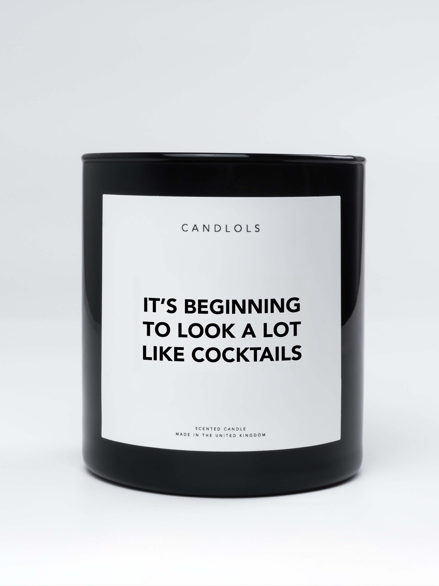 It's Beginning To Look A Lot Like Cocktails, Luxury Scented Candle