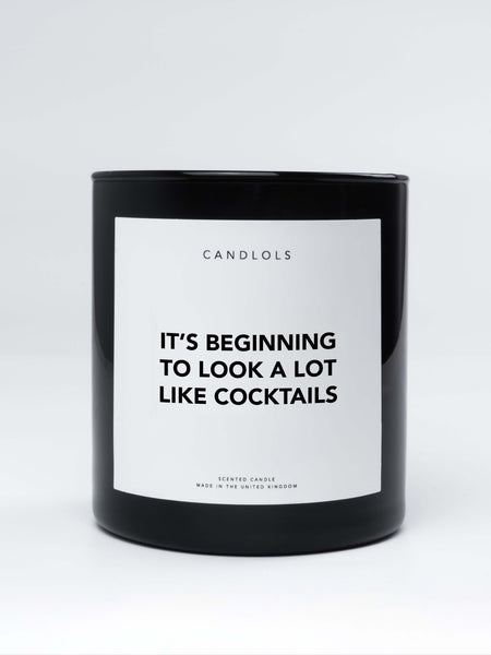 It's Beginning To Look A Lot Like Cocktails, Luxury Scented Candle