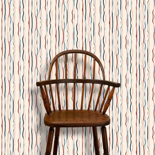 Indian Ink Wallpaper - Berry