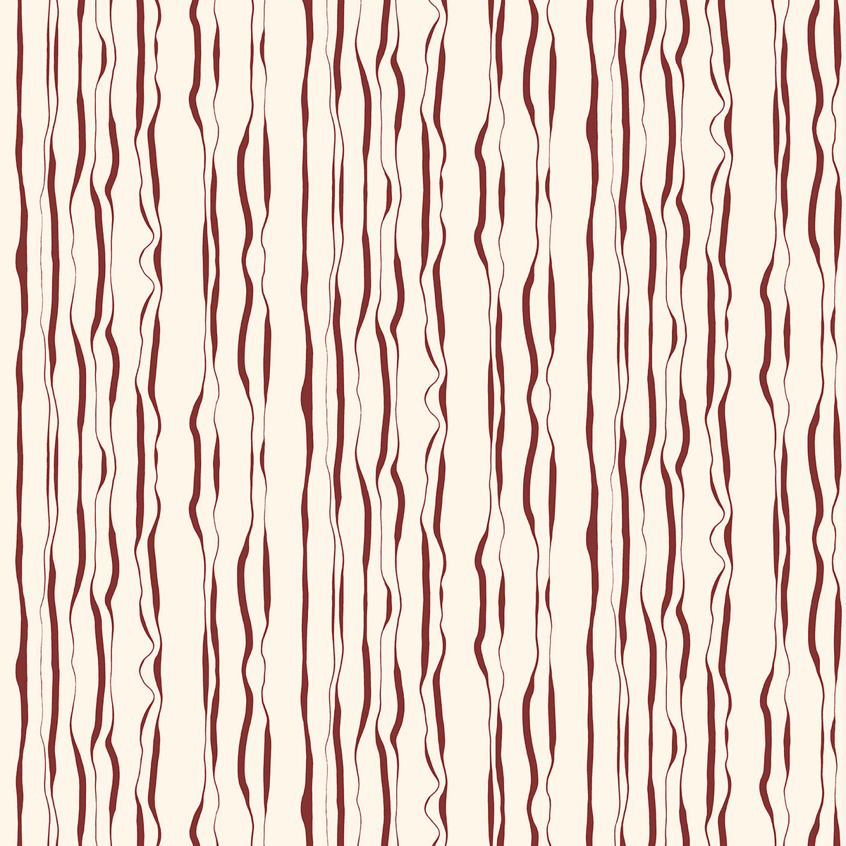 Indian Ink Wallpaper - Oxblood