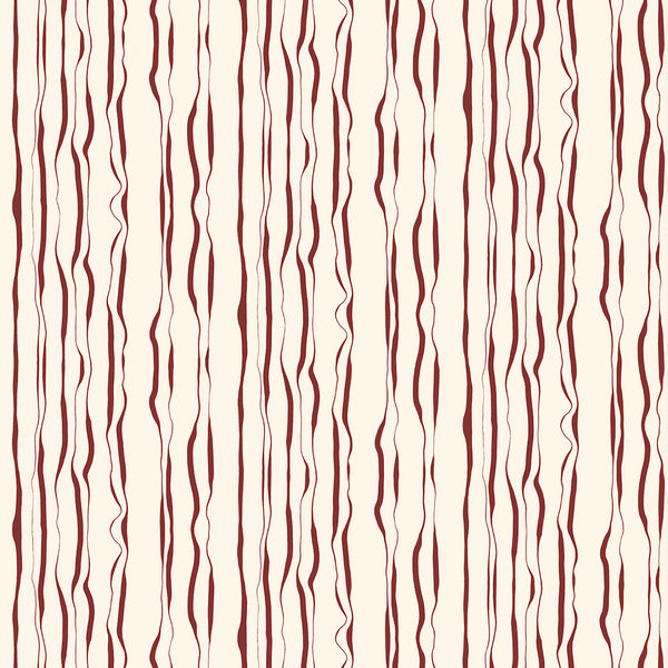 Indian Ink Wallpaper - Oxblood