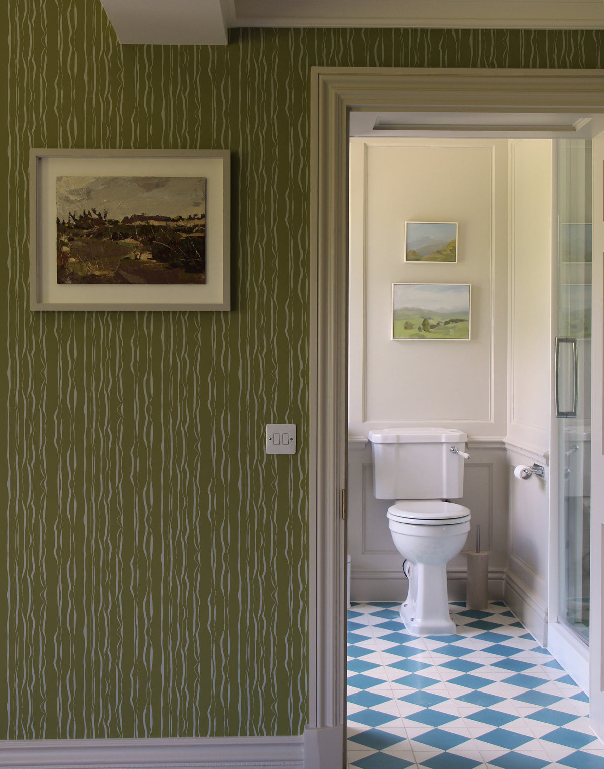 Indian Ink Wallpaper - Moss