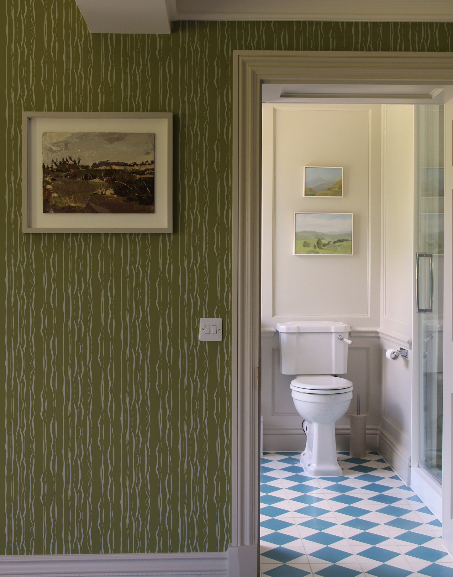 Indian Ink Wallpaper - Moss