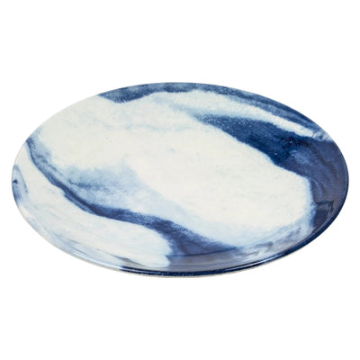 Indigo Storm Large Serving Bowl