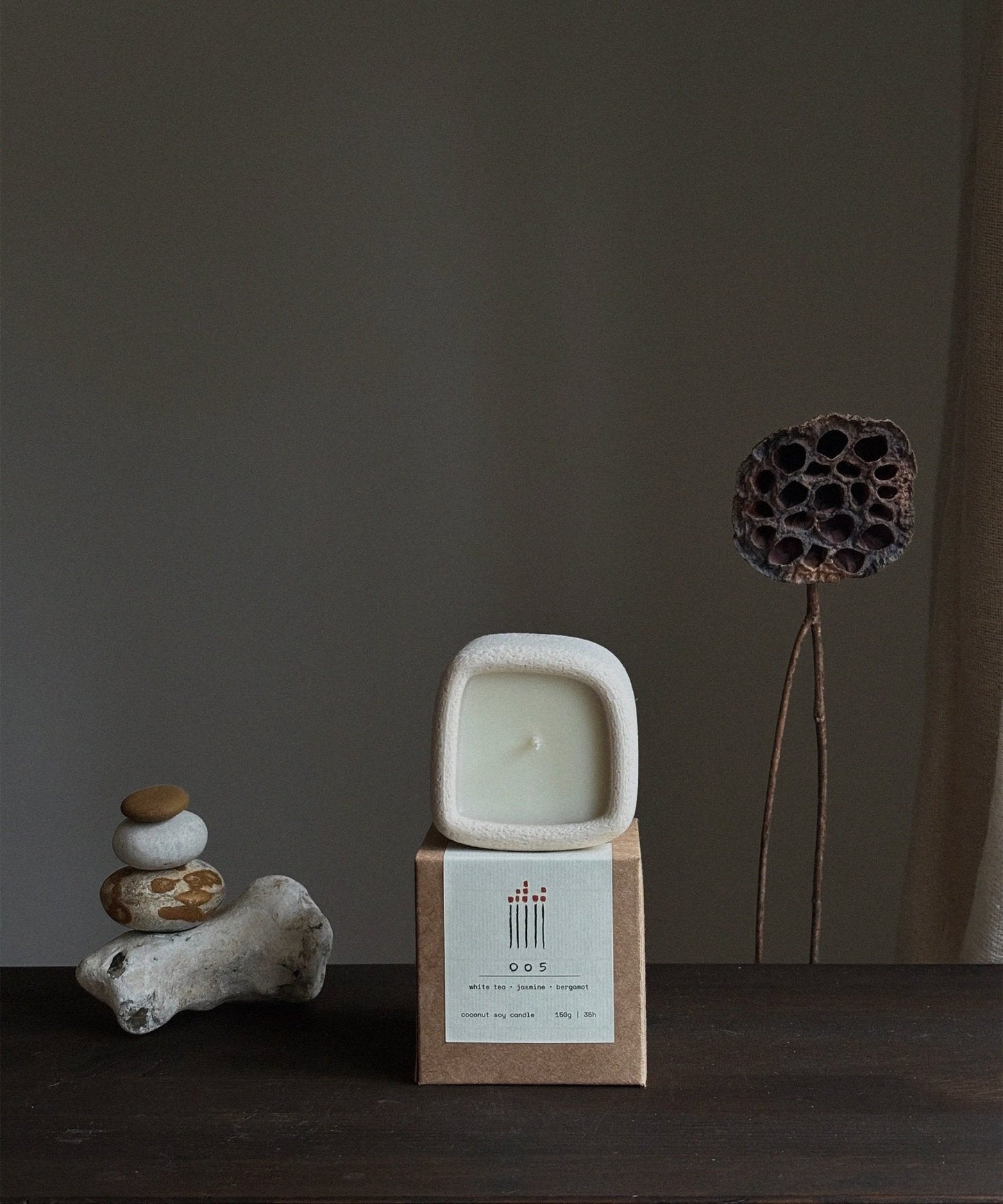 Naso Series | Kyu Candle | Sandstone