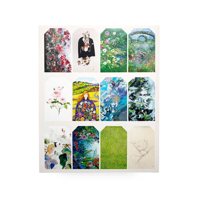 Inner Gardens Gift Wrap & Creative Papers Book