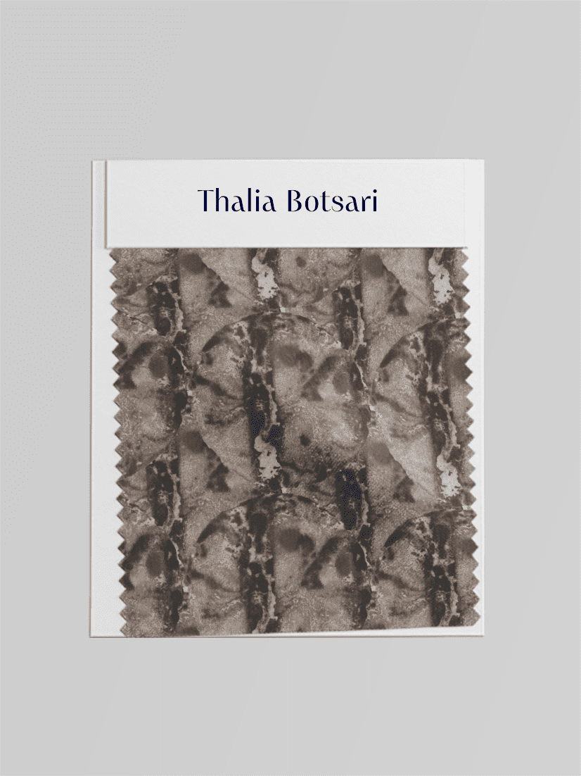 Irida black fabric