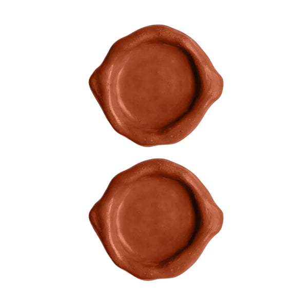 Isla | Coasters Set | Burnt Ochre