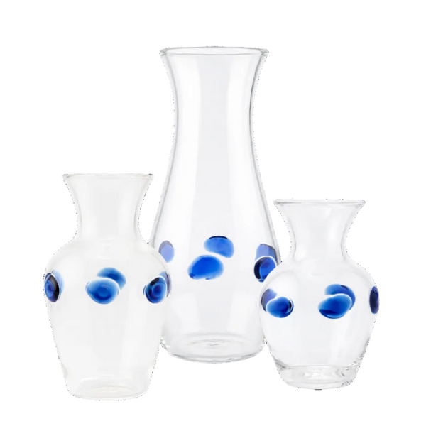 Issy Granger Glass Bud Vase Set of Three Flower Vases