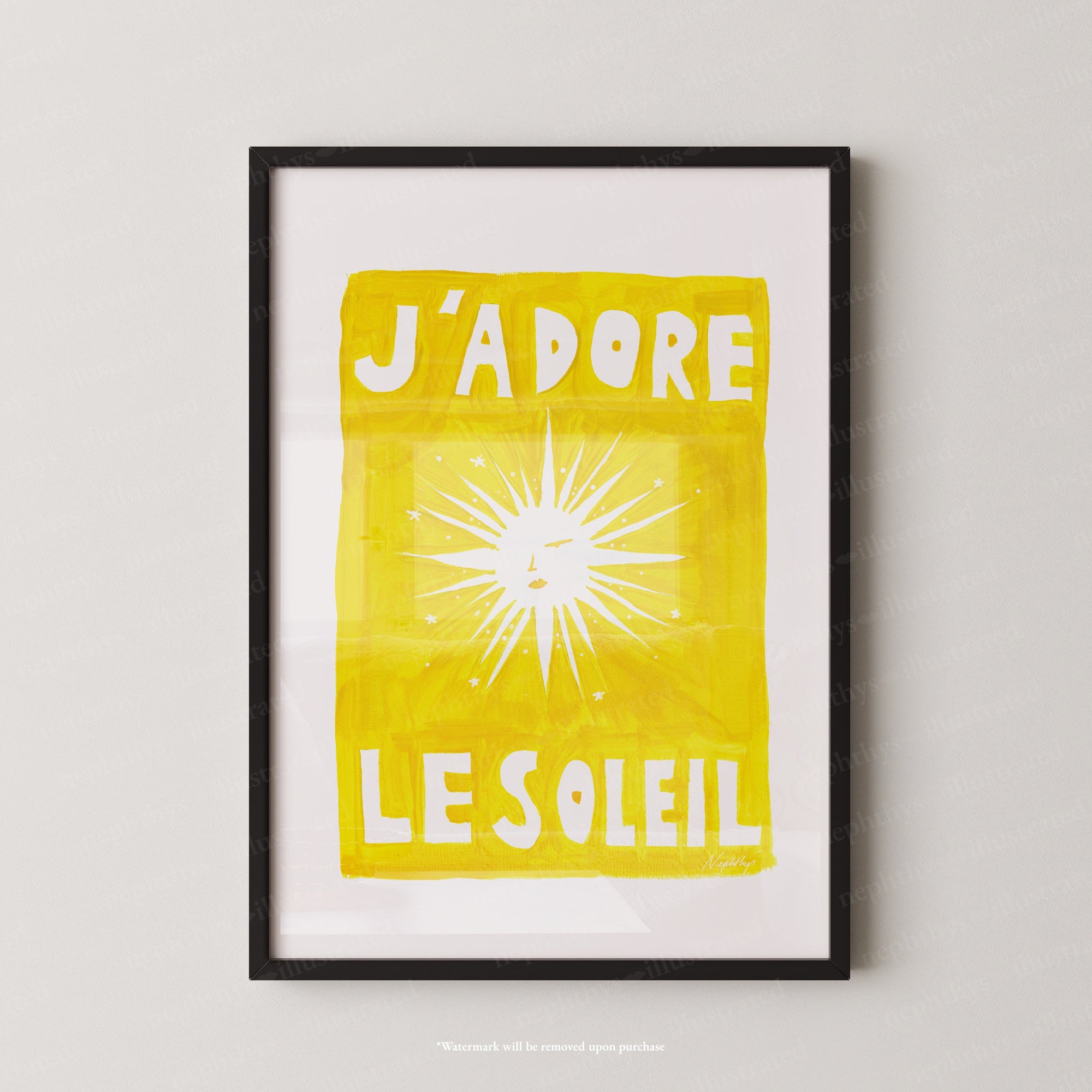 J'adore Le Soleil Original