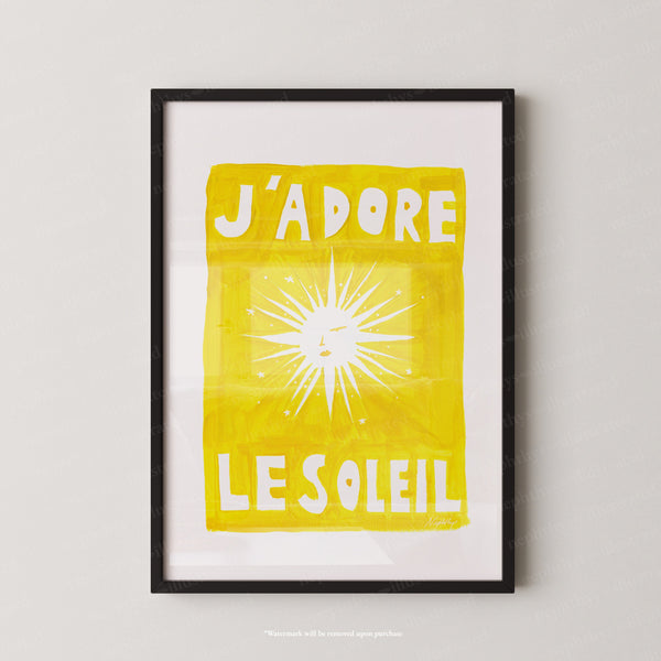J'adore Le Soleil Original