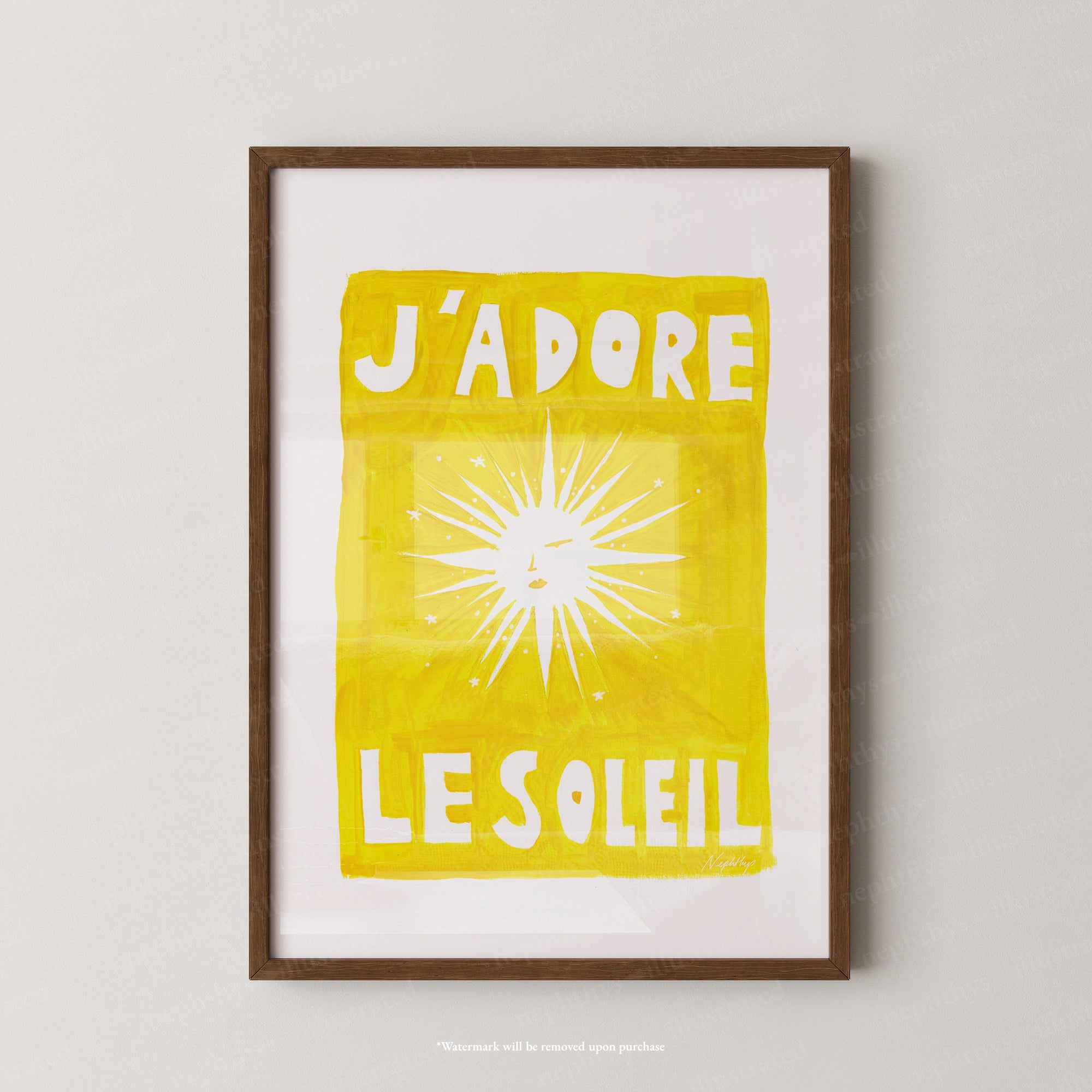 J'adore Le Soleil Original