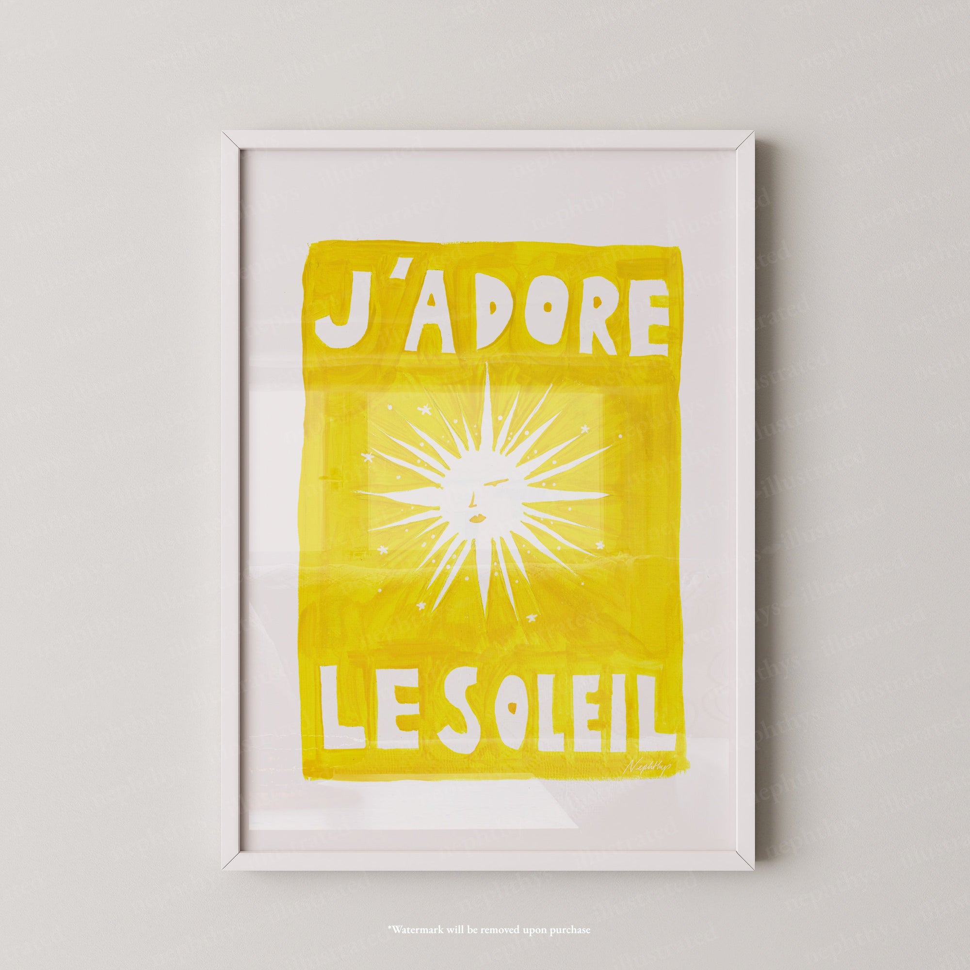 J'adore Le Soleil Original