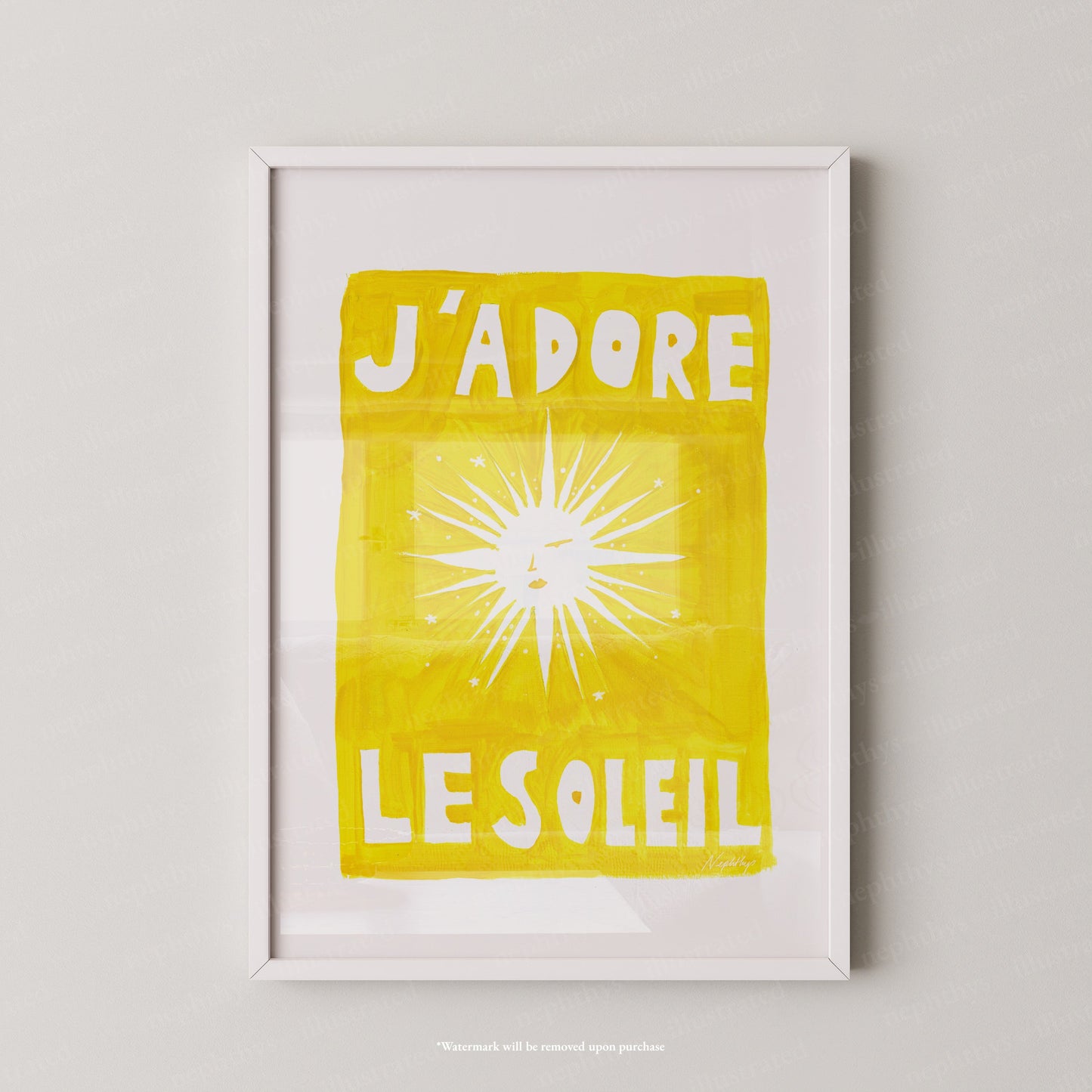 J'adore Le Soleil Original