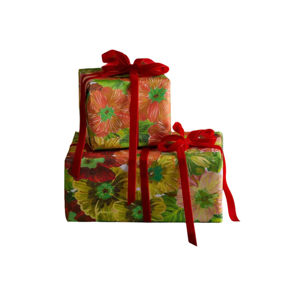 Primrose Sunset Christmas Wrapping Paper