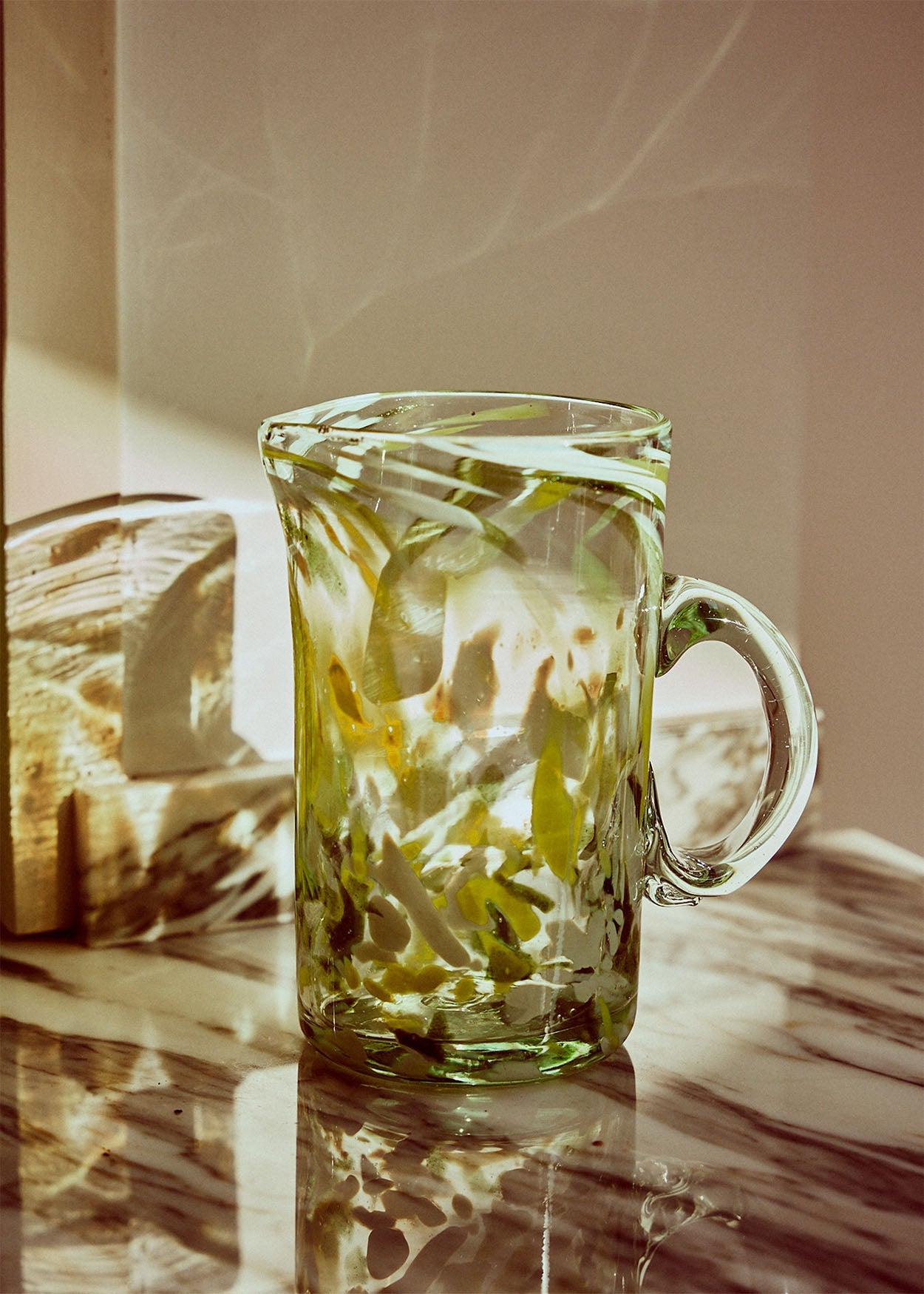 Jardin Green Glass Jug