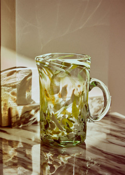 Jardin Green Glass Jug