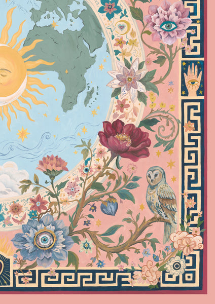 Limited Edition Giclée Print - Celestial Blooms