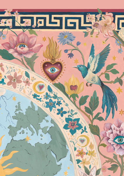 Limited Edition Giclée Print - Celestial Blooms
