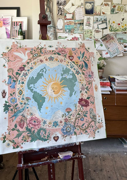 Limited Edition Giclée Print - Celestial Blooms