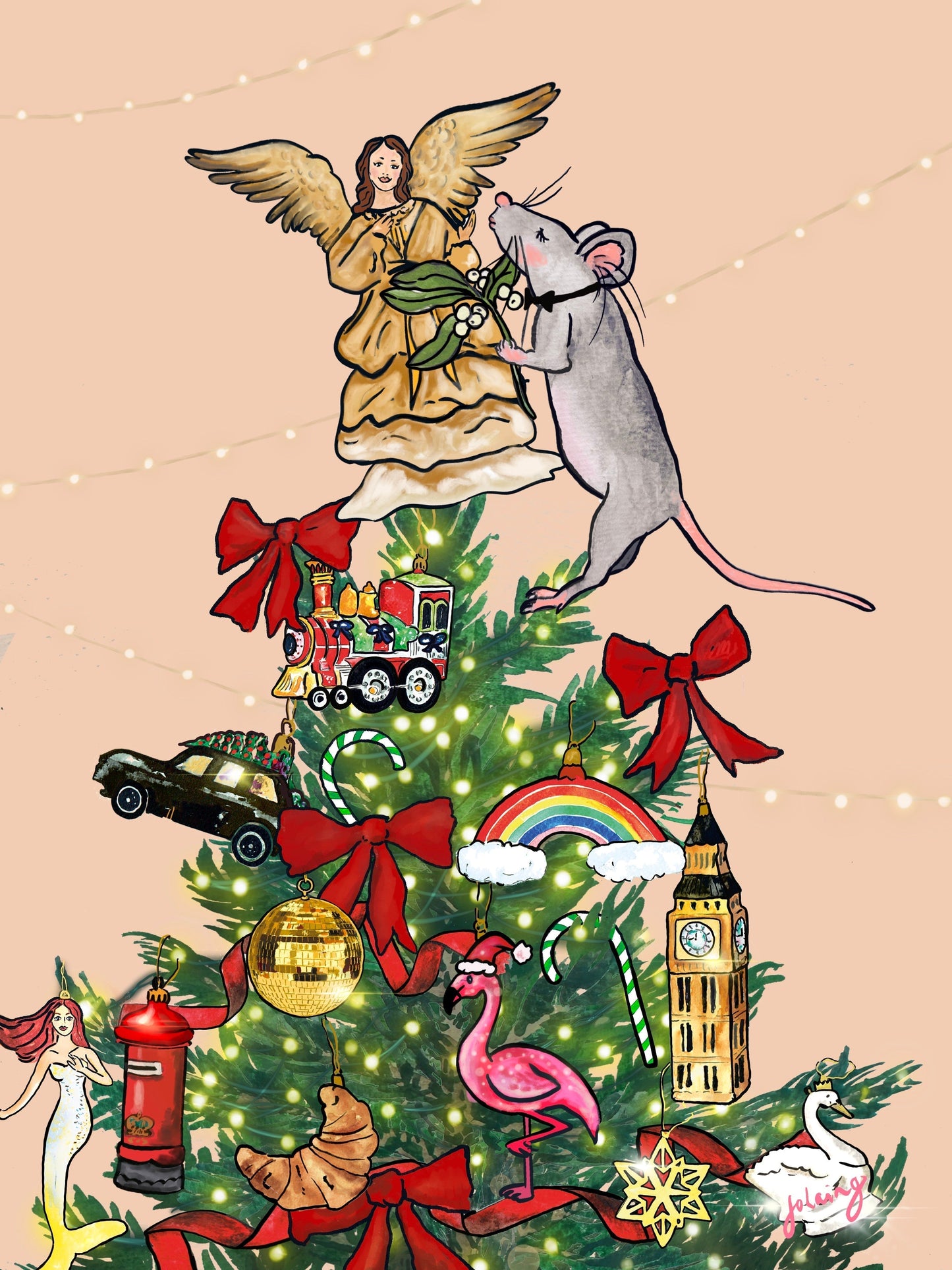 High Climber Christmas Cards - Set of 6