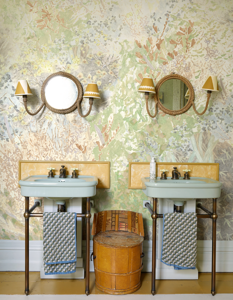 The Painted Garden No.2 Wallpaper