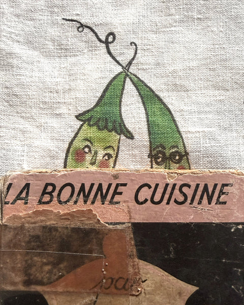 Long Veg Tea Towel