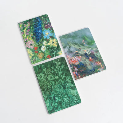 Set of 3 Pocket Journals - Impressions of  The Secret Garden