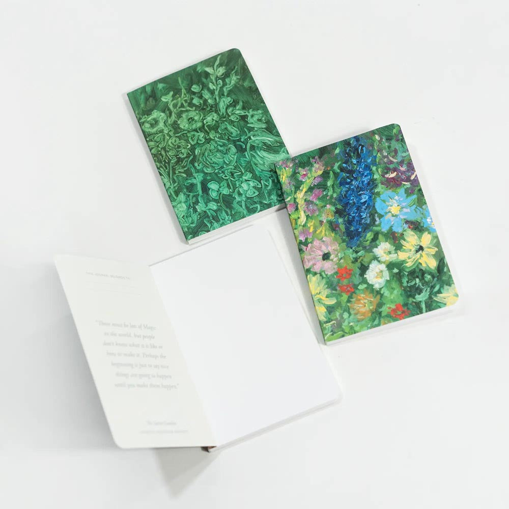 Set of 3 Pocket Journals - Impressions of  The Secret Garden