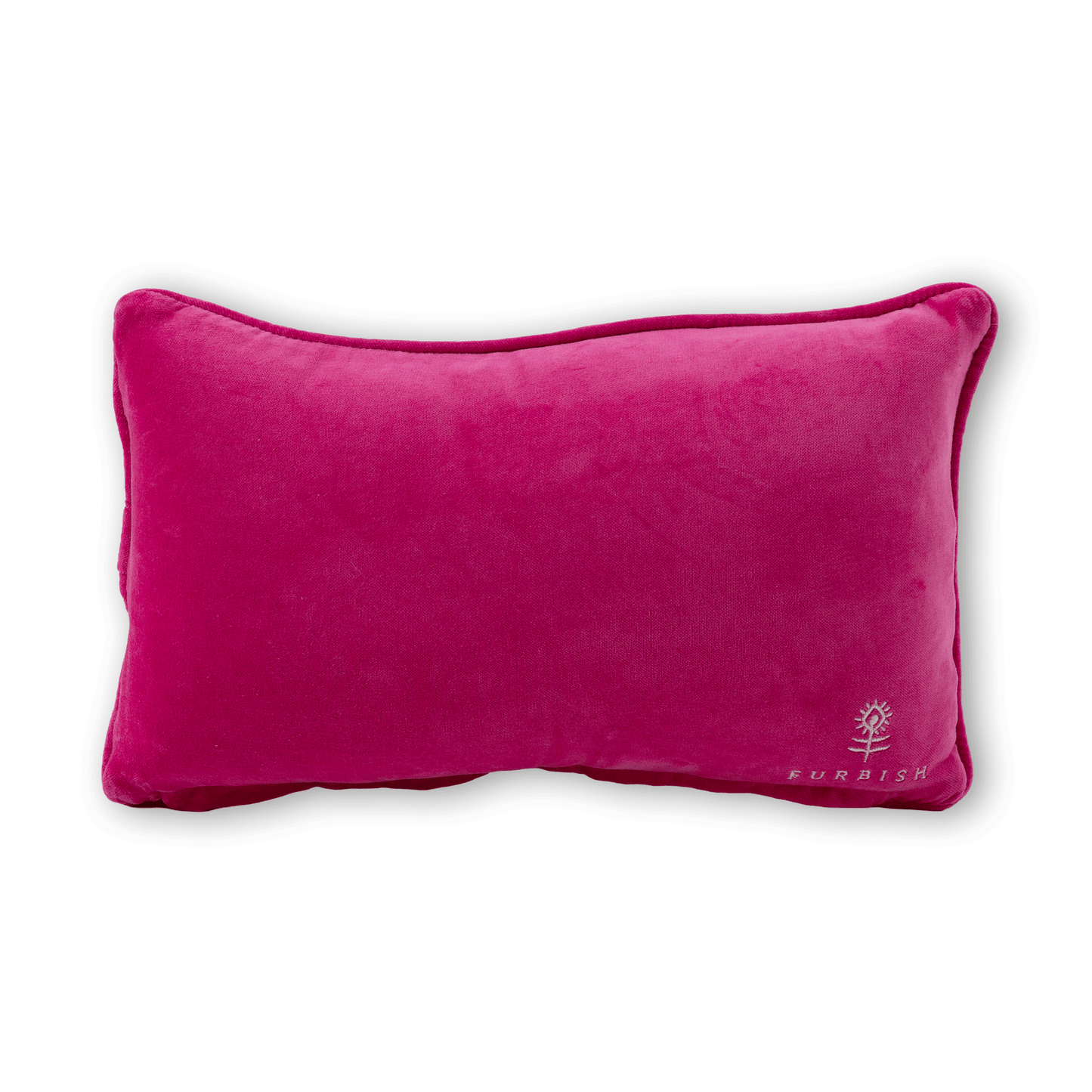 Just A Girl Needlepoint Pillow - Furbish Studio