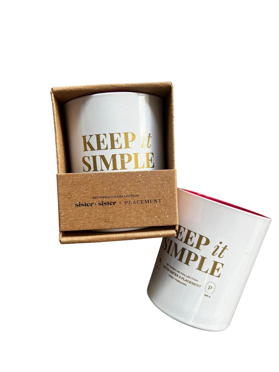 Keep It Simple Candle- Between Us