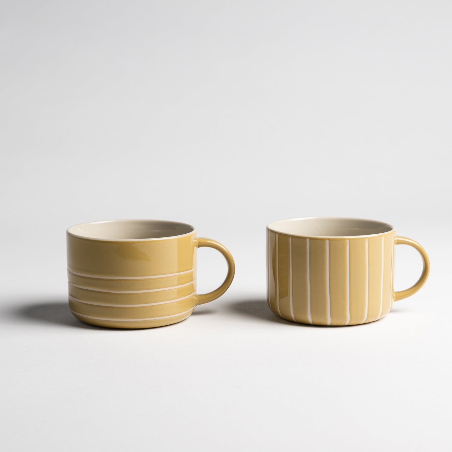 Vervain Mug - Mustard Yellow - Large (Set of 2)