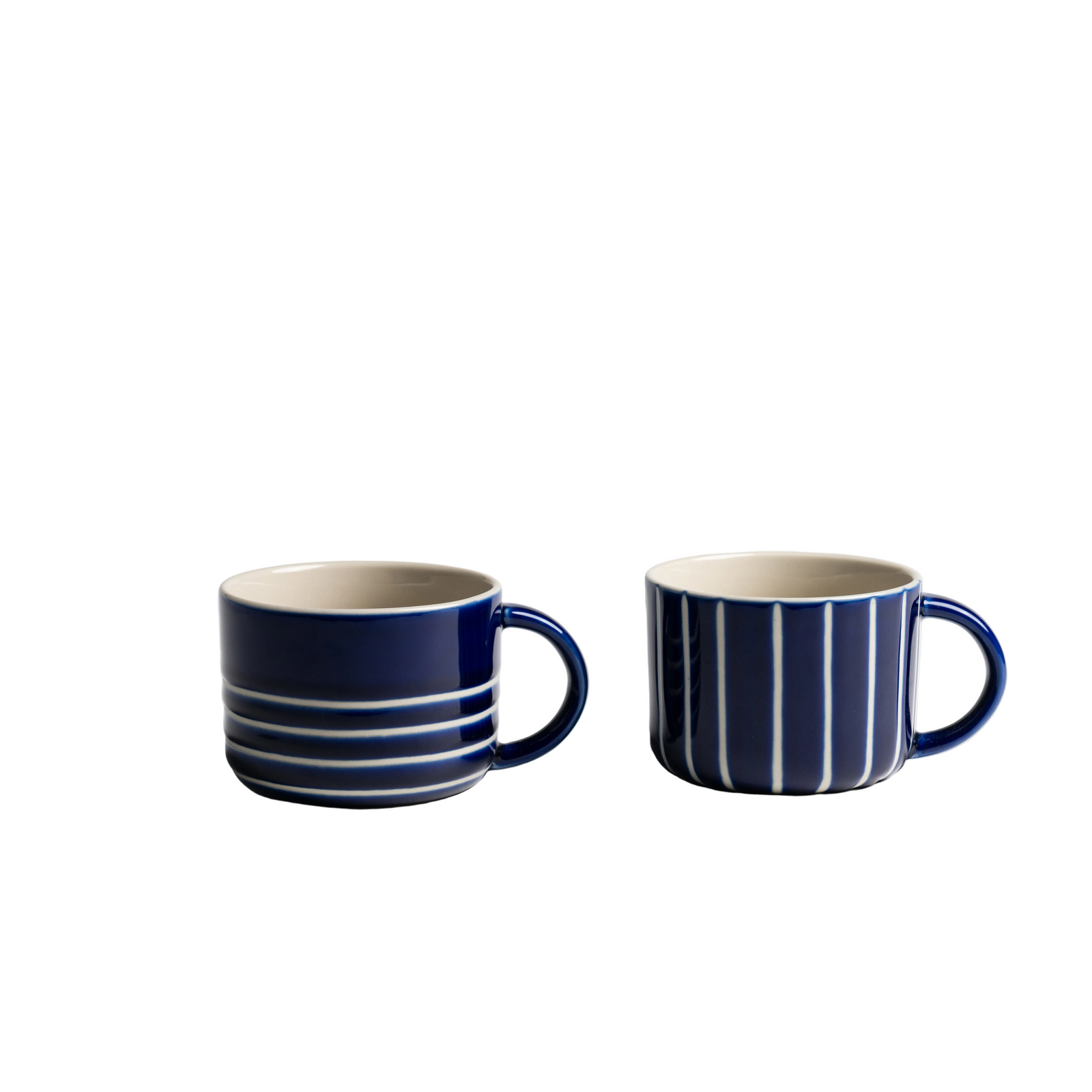 Vervain Mug - Indigo Blue - Medium (Set of 2)