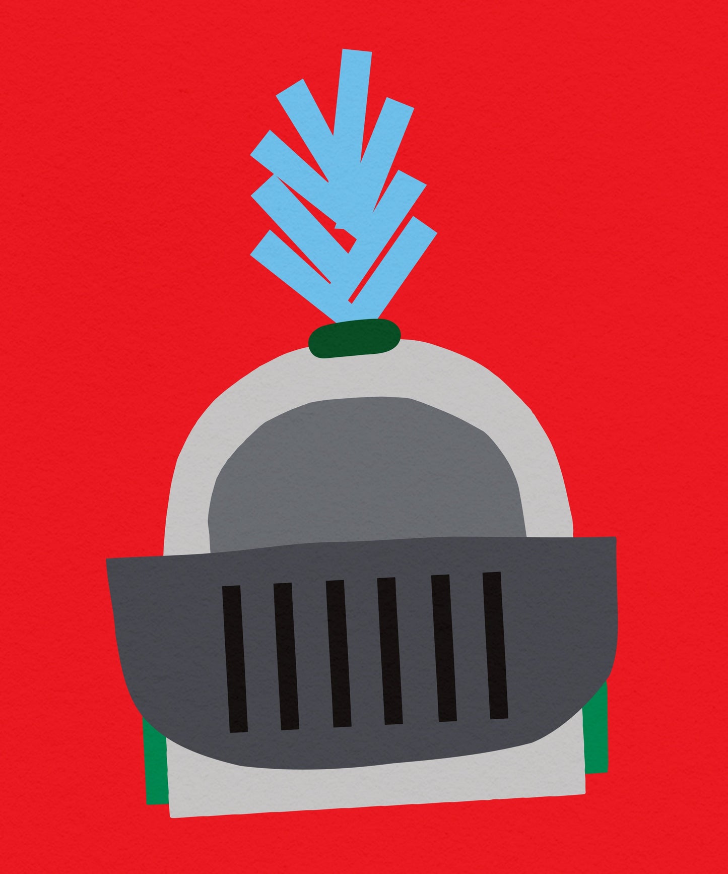 K for Knight Art Print
