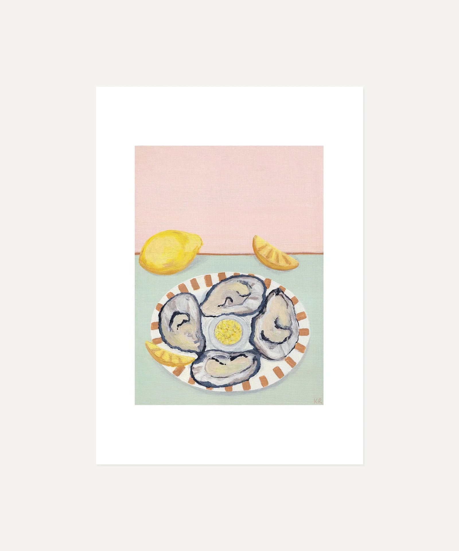 Oysters Print